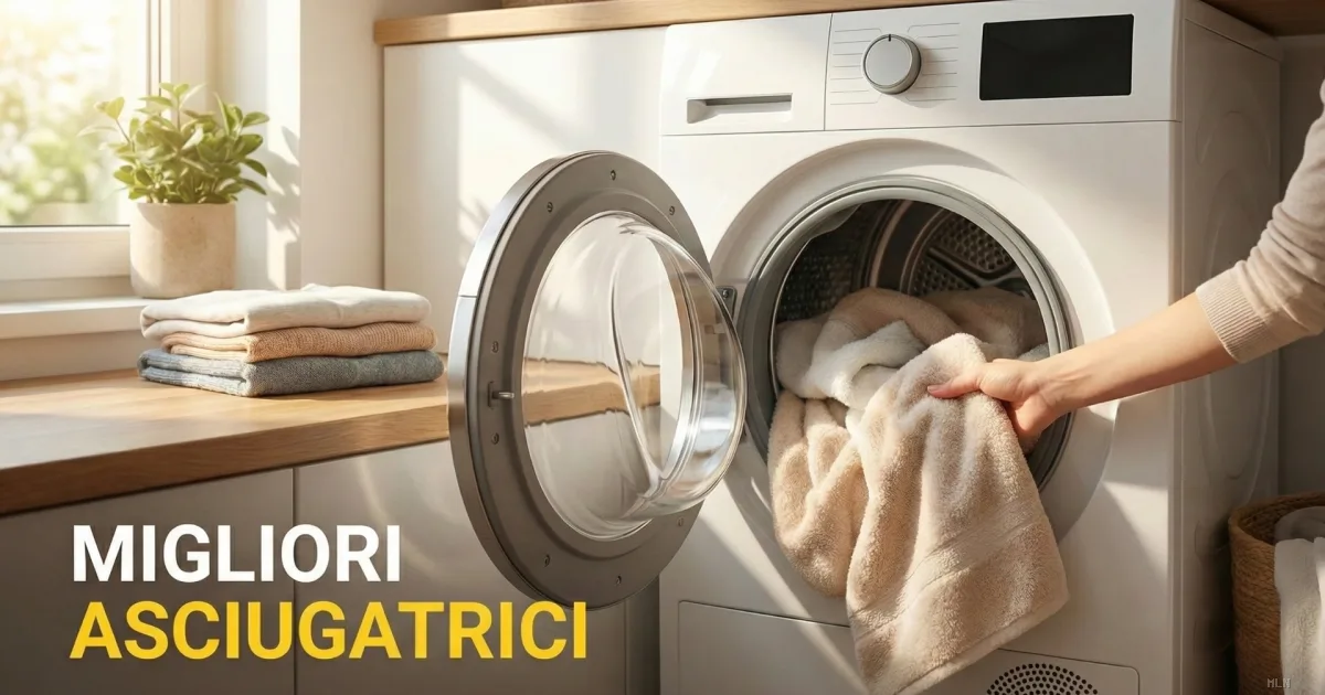 Asciugatrici marzo 2026: guida ai migliori modelli tra efficienza e risparmio