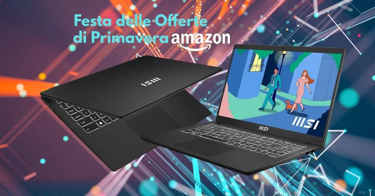 MSI Modern 15: notebook potente a meno di 530 euro con sconto del 34%