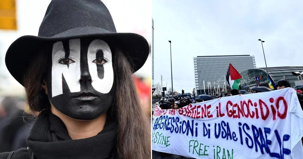Cortei anti-governo in piazza: da Roma a Torino, migliaia in strada contro le politiche esecutive