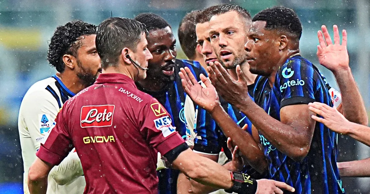 Inter bloccata 1-1 dall'Atalanta: Chivu espulso, proteste infuocate su due episodi arbitrali