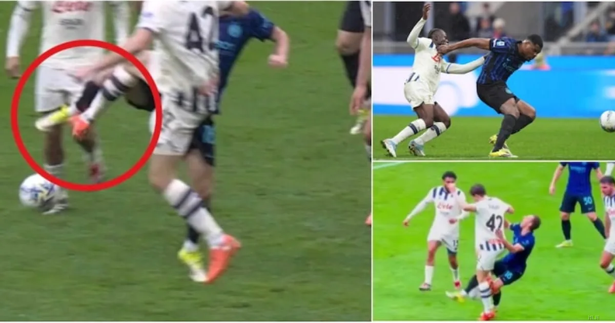 Inter-Atalanta, gli errori arbitrali di Manganiello: il rigore negato che cambia tutto