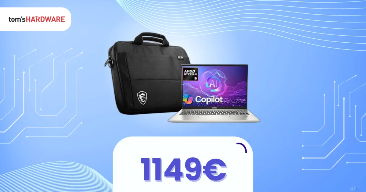 MSI Prestige A16 AI+: il notebook intelligente sconta il 32% su Amazon