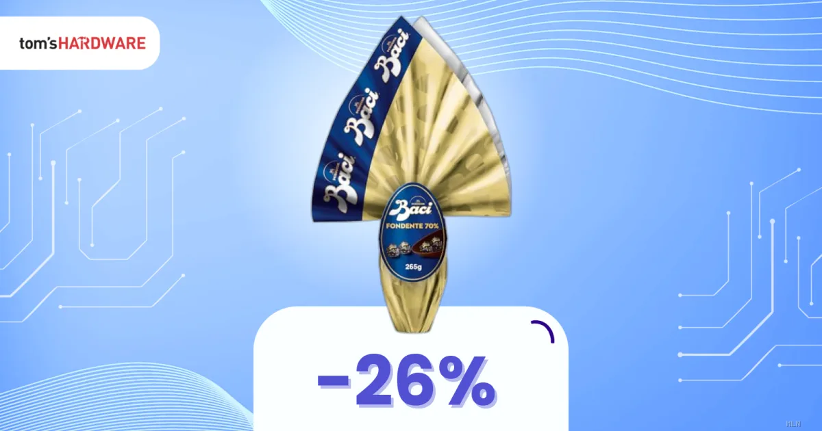 Pasqua 2026: l'Uovo Baci Perugina a meno di 12 euro nelle offerte di primavera Amazon