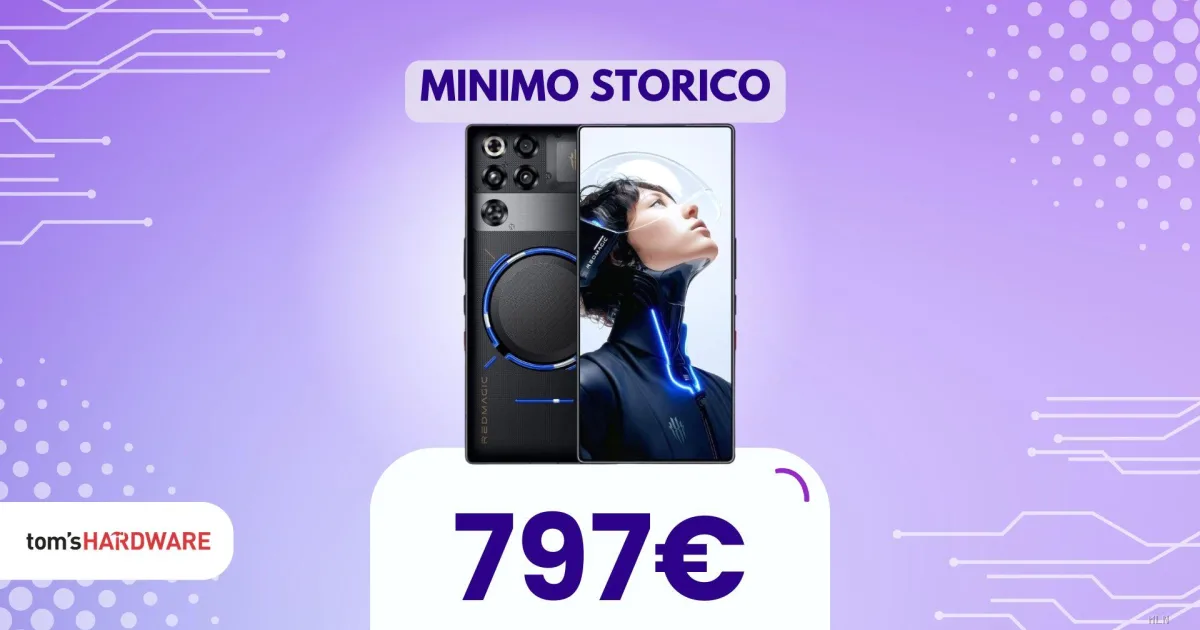 REDMAGIC 11 Pro crolla sotto gli 800 euro: lo smartphone gaming più potente ora a portata di mano