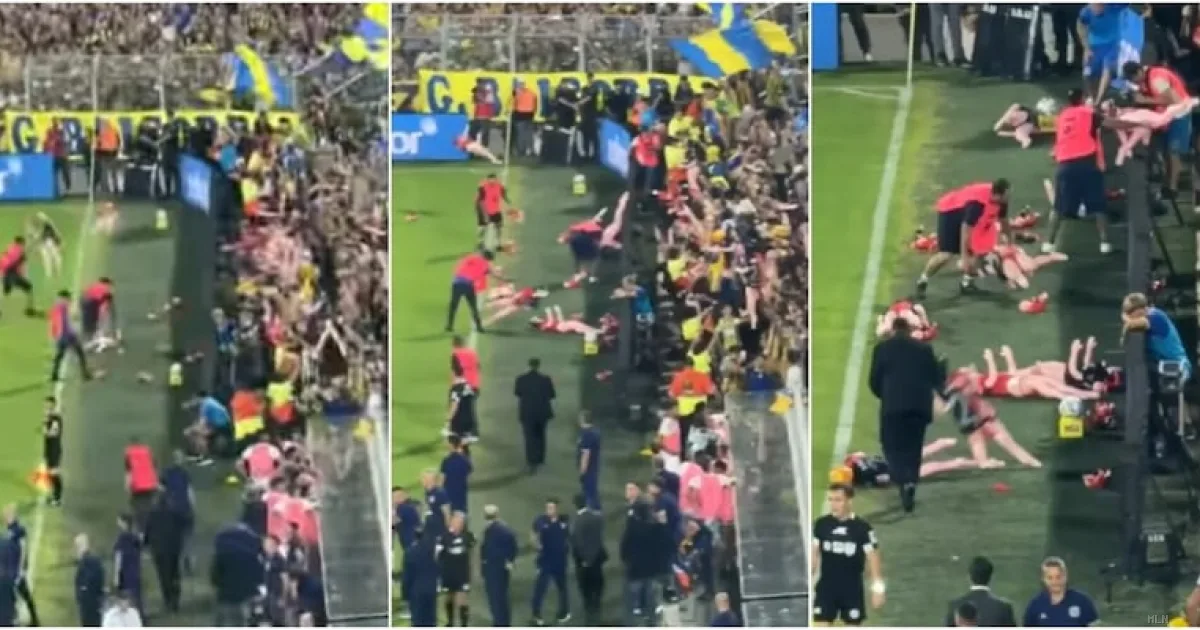 Rosario Central sfotte il Newell's con bambole gonfiabili in campo: la provocazione diventa virale