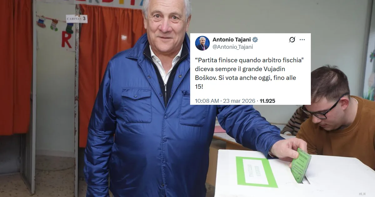 Tajani invoca Boškov per spingere al voto: «La partita finisce quando fischia l'arbitro»