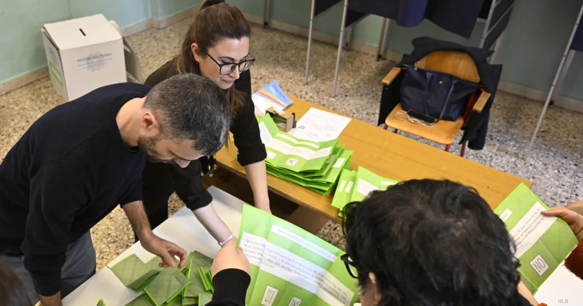 Referendum sulla giustizia: il No mantiene il vantaggio nelle ultime proiezioni