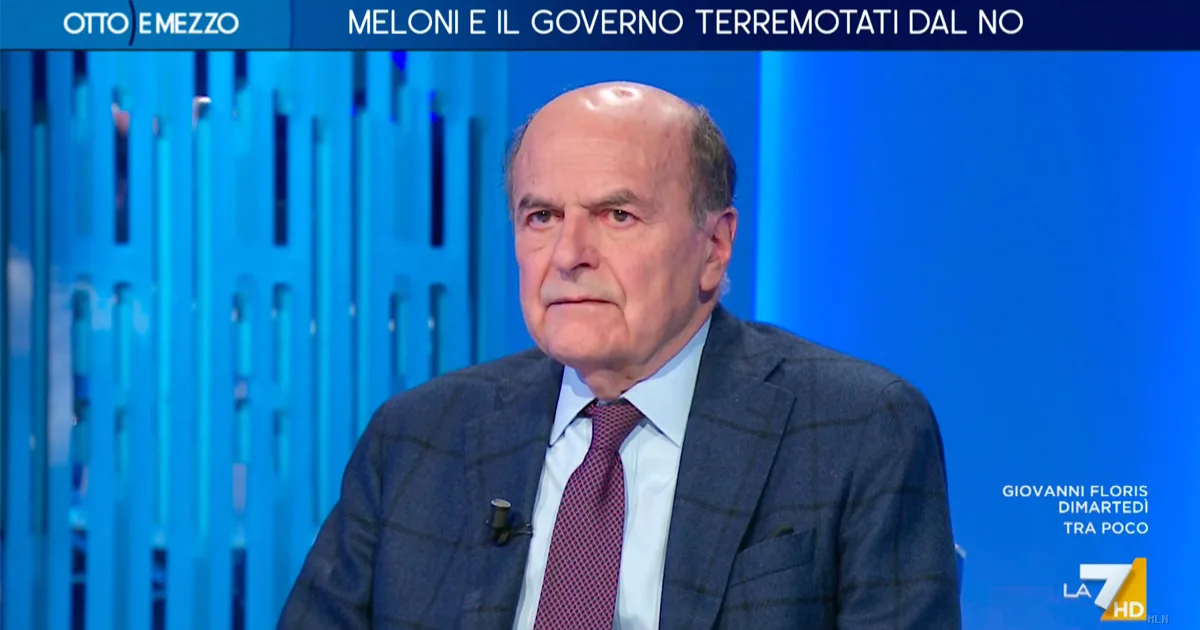 Bersani sfida Meloni: «Rispettate la Costituzione invece di reinventarla»
