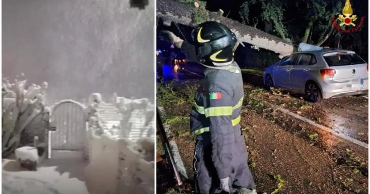 Emilia-Romagna nella morsa del maltempo: neve in pianura e venti a 110 km/h