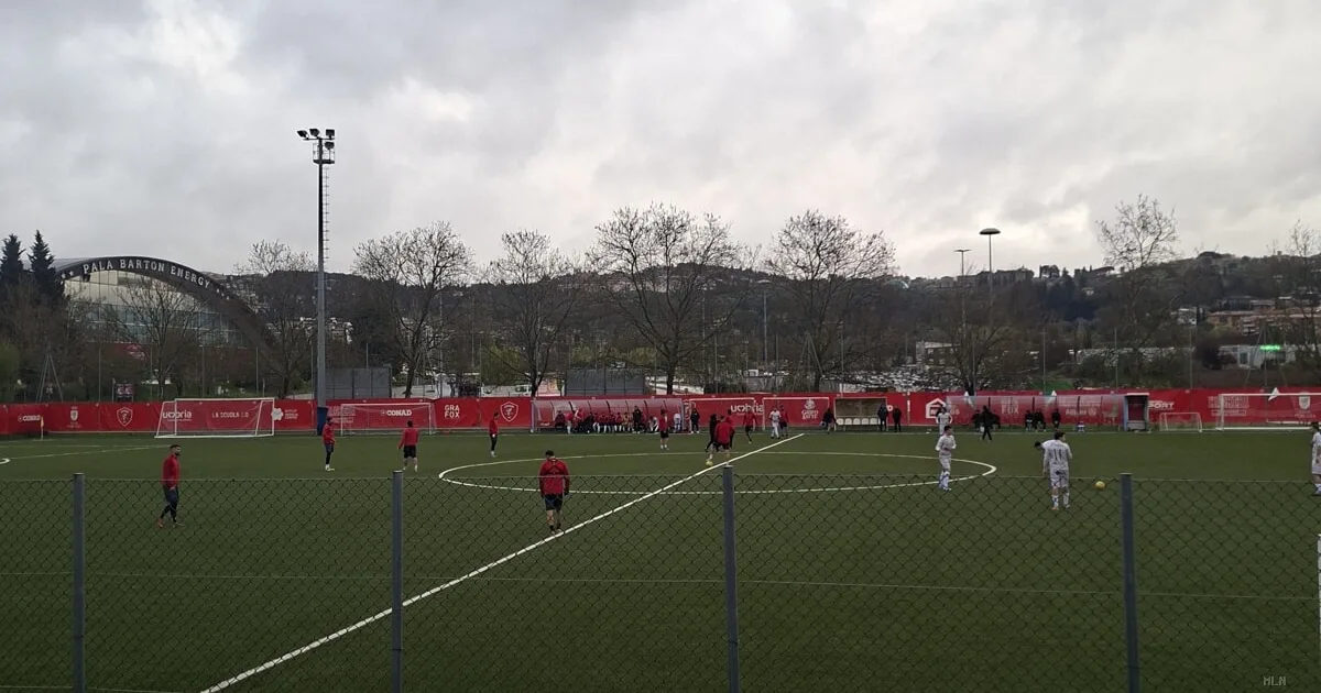 Perugia dilaga 7-0 contro l'Assisi: Bacchin scatenato nella neve umbra